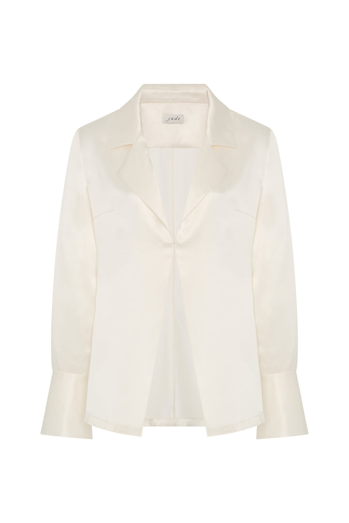 ISKRA SILK BLAZER SHIRT